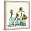Coupon 🔥 Carson Carrington Handmade Sunflowers In Blue Vase Framed Print ❤️
