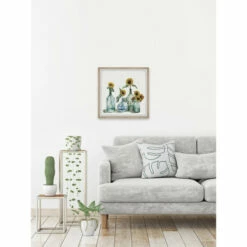 Coupon 🔥 Carson Carrington Handmade Sunflowers In Blue Vase Framed Print ❤️ -Carson Carrington Sales unnamed file 9058