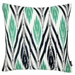 Outlet 💯 Carson Carrington Green Ikat 18-inch Printed Throw Pillow Cover ✔️ -Carson Carrington Sales unnamed file 9149
