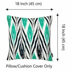 Outlet 💯 Carson Carrington Green Ikat 18-inch Printed Throw Pillow Cover ✔️ -Carson Carrington Sales unnamed file 9151