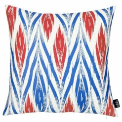 Deals ❤️ Carson Carrington Geometric Red Ikat 18-inch Printed Throw Pillow Cover ✨ -Carson Carrington Sales unnamed file 9155