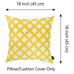Flash Sale 🛒 Carson Carrington Tropical Cross Squares 18-inch Throw Pillow Cover 🎉 -Carson Carrington Sales unnamed file 9165