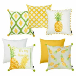 Flash Sale 🛒 Carson Carrington Tropical Cross Squares 18-inch Throw Pillow Cover 🎉 -Carson Carrington Sales unnamed file 9166