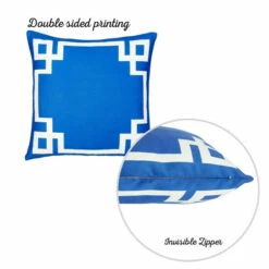 Deals 🧨 Carson Carrington Geometric Blue And White 18-inch Throw Pillow Cover ⭐ -Carson Carrington Sales unnamed file 9173