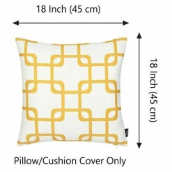 Flash Sale 🎉 Carson Carrington Geometric Yellow Squares 18-inch Throw Pillow Cover 🛒 -Carson Carrington Sales unnamed file 9185