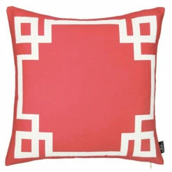 Best deal 🔔 Carson Carrington Geometric Red And White 18-inch Throw Pillow Cover 🛒 -Carson Carrington Sales unnamed file 9195