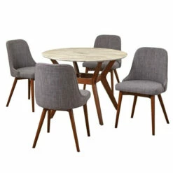 Top 10 💯 Carson Carrington Tornio 5-piece Round Dining Set Grey 😀 -Carson Carrington Sales unnamed file 9232