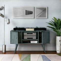 Brand new 😀 Carson Carrington Shorewood Modern Wood Entertainment Cabinet Brown 🥰 -Carson Carrington Sales unnamed file 93