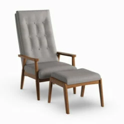 Top 10 ✔️ Carson Carrington Forssa Mid-century Walnut Wood Upholstered Lounge Chair And Ottoman Set Beige 🔥 -Carson Carrington Sales unnamed file 960