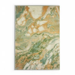 New ⭐ Carson Carrington Froya Abstract Green/ Gold Area Rug Green/gold 🔔 -Carson Carrington Sales unnamed file 993