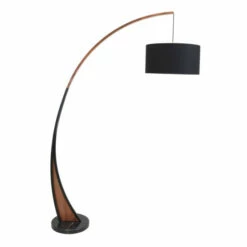 Brand new 🛒 Carson Carrington Fagersta Walnut Wood/ Marble Floor Lamp 👏 -Carson Carrington Sales unnamed file 999